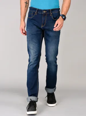 Blue Straight Fit Jeans | JadeBlue