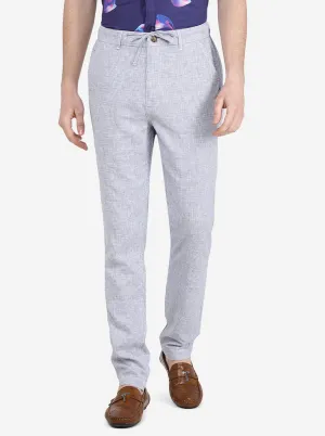 Grey Solid Regular Fit Track Pant | Jadeblue