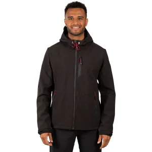 Trespass Mens Softshell Jacket Marlon in Black